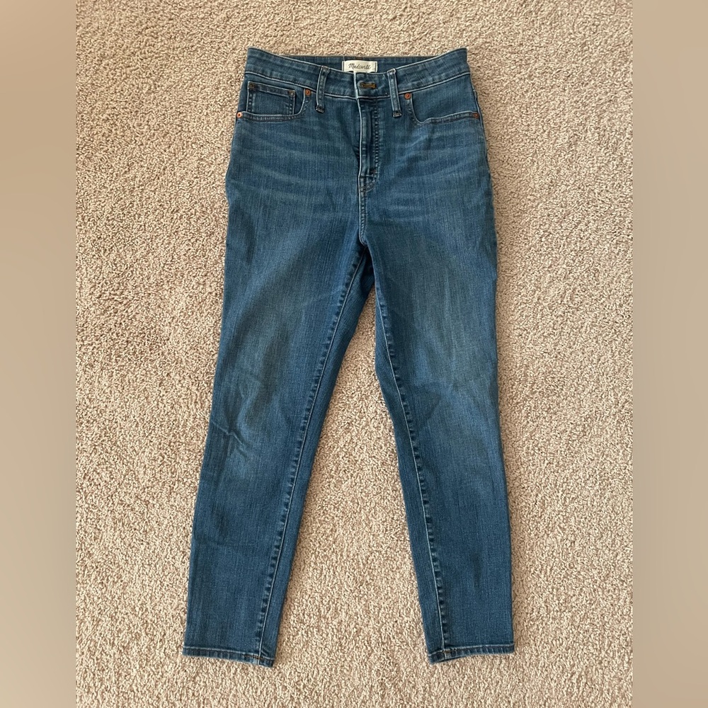 Madewell Curvy High Rise Skinny Crop